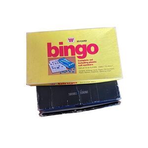 Vintage bingo 1969 Whitman bingo game complete 60’s 70’s retro